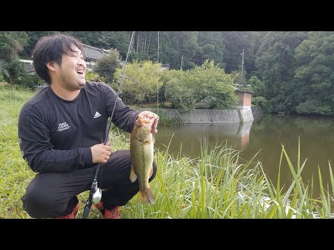 【バス釣り】岡山県北部にある野池がヤバすぎた！！