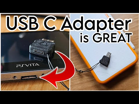 USB C Adapters for PS Vita/3DS/PSP are GREAT and Very Handy