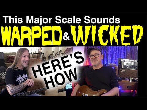 Guitar Solo Lesson | Lydian Mode | Steve Stine | Tim Pierce | Warped! Wicked!