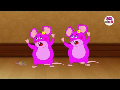 Chiku Chiku Chacha | Nursery Rhyme For Kids | Rat Rhyme | Kids Poem Hindi | Riya Kids TV | Kids Song