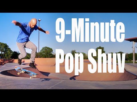 Land Your First Pop Shuvit In UNDER 10 MINUTES (Real Time Coaching!)