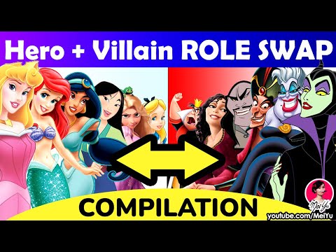 Making Princesses EVIL?! 😈 Role Swap Art Challenge Compilation | Mei Yu's First Graphic Novel 📚