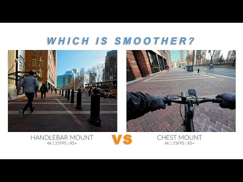 DJI Action 4 Bike Mount Comparison: Handlebar vs Chest Strap