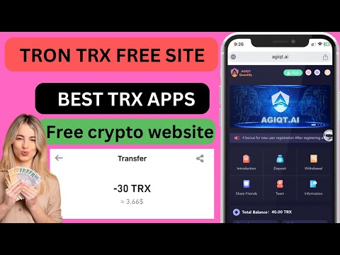 Free 40 Trx Registration Bonus | Best trx cloud Mining site 2024 | new free BTC Mining website