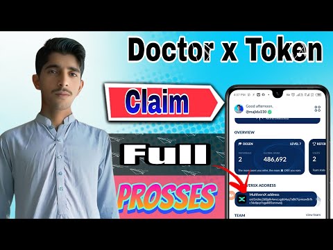 Doctor X New Update | Doctor X Multiversex Address  | Doctor X Token Claim Full Details