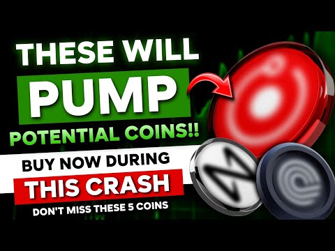 🛑 These 5 Altcoins are Going to Pump Hard in Coming Days!! | Buy During Crash | Bitcoin News Today