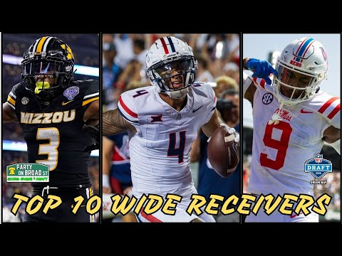 Ranking THE TOP 10 Wide Receivers in the 2025 NFL Draft 🔥🏈 TALENTED & DEEP 🏈🔥 Analysis + Highlights