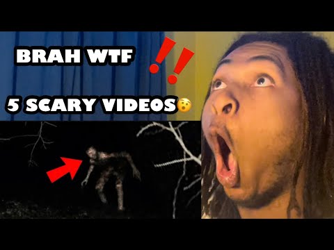 5 SCARY GHOST VIDEOS WITH UNBELIEVABLE ENDINGS | (REACTION!) #top5 #ghost