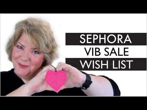 Sephora Shopping List