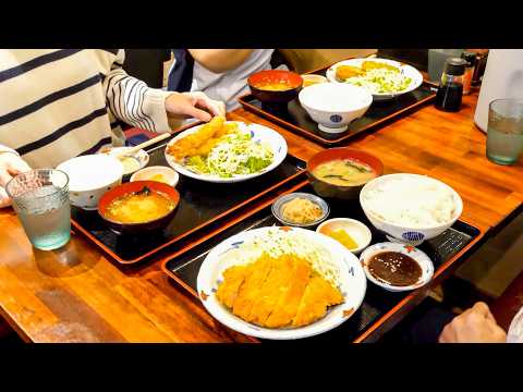 Diner offering self-service large side dishes is loved by regulars.