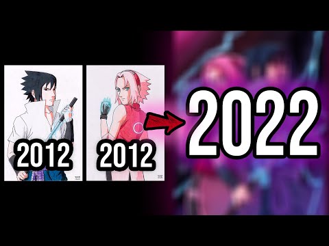 RECREATING A NEW AWESOME "SASUKE and SAKURA" DRAWING