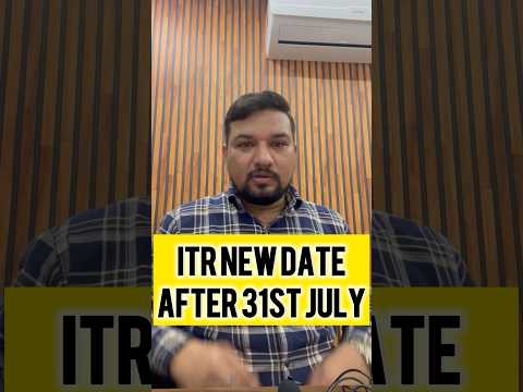 New ITR Due Date After 31st July 2024 #incometaxreturn #itrreturn #itrfiling #duedates #itr #income