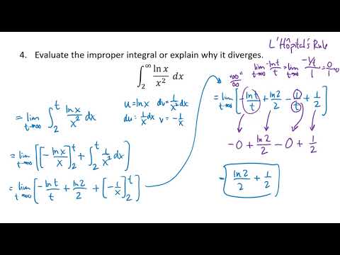 Improper Integrals (OpenStax Calculus, Vol. 2, Section 3.7)