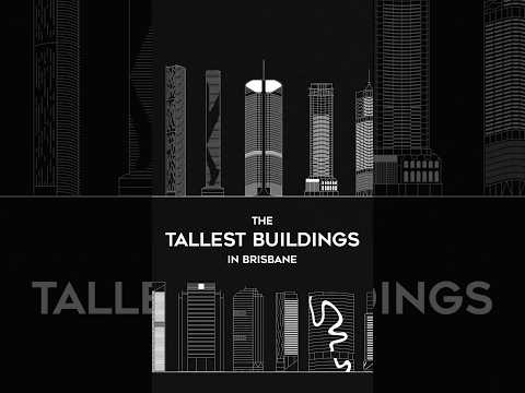 The tallest buildings in Brisbane… currently #shorts