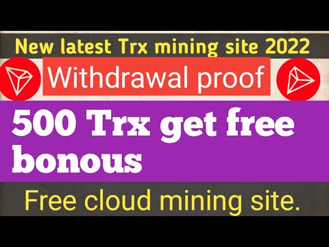 New Latest TRX Earning site || How to MAKE MONEY || Online tron earning