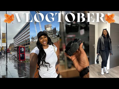 VLOGTOBER 3| MY CAMERA IS BACK!, how I FILM my FASHION REELS + it is the WEEKEND, PLAN with me