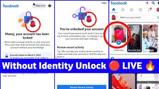 how to unlock Facebook account without identity 2023 | facebook account unlock without identity 2023