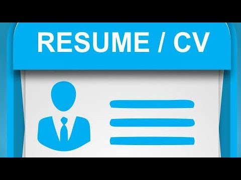 What is Resume and CV || How to make Resume and CV ourself using mobile phone app || #resume #cv