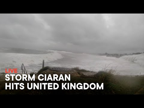 Storm Ciaran Live - United Kingdom Coasts