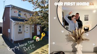 EMPTY HOUSE TOUR OCT 2022🏡🔑| MOVING INTO OUR FIRST HOME | UK 3 BED HOUSE