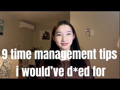 9 unique time management hacks i would’ve D*ED for