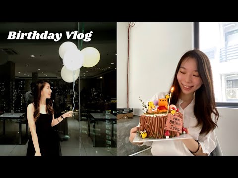 Birthday Vlog ❤️ 礼物开箱🎁 | 吃好多的蛋糕 🥰 | 惊喜 🥹| 20th birthday 🎂