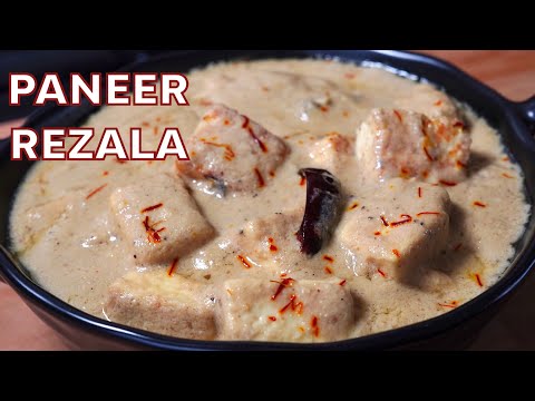 PANEER REZALA Recipe (With VEGAN Options) | Mughlai Paneer Recipe