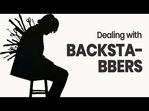 Dealing With Backstabbers At Work.