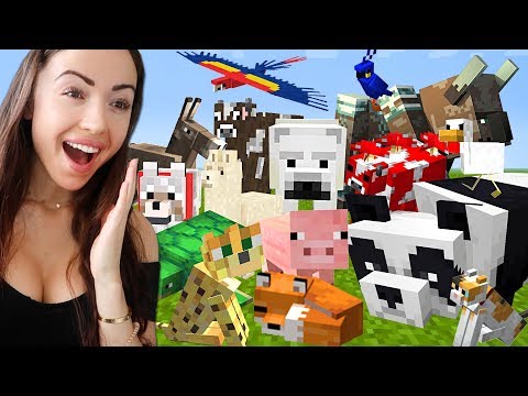 I found ALL the ANIMALS in MINECRAFT! (CRAZY)