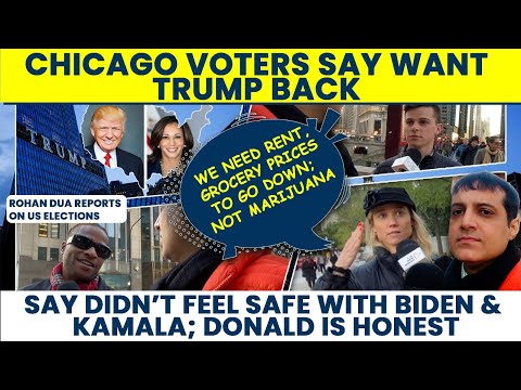 Chicago Voters Want Trump Back | Rohan Dua Reports On US Elections