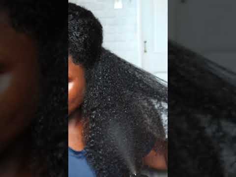 Deep condition Natural Hair Asmr