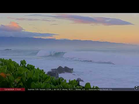 Dec 18, 2024: Big Wave Surfer Bails at Waimea Bay as Big Swell Hits Hawaii's North Shores