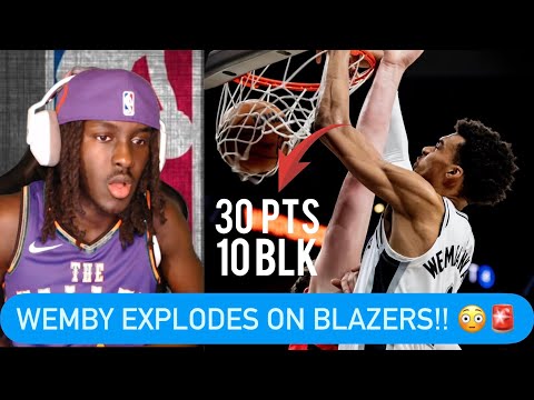 Reaction To Spurs Vs. Blazers Highlights