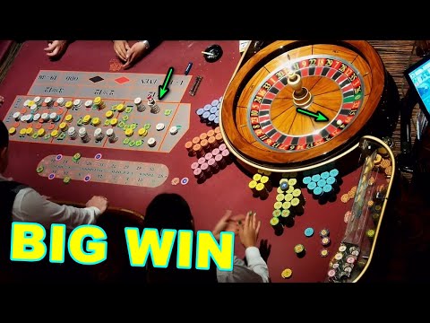 Watch Best Session ROULETTE BIGGEST BET TABLE MORNING FRIDAY BIG WIN 14800$ EXCLUSIVE 🎰✔️2024-11-22