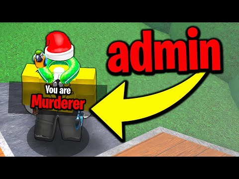 Admin commands in Murder Mystery 2 (Roblox Movie)