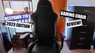 RESPAWN-110 2023 Gaming Chair Review. The budget comfort