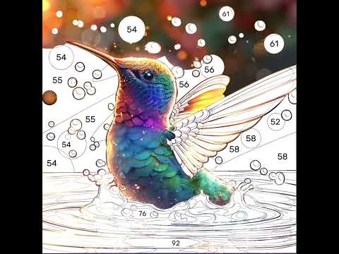 นกทำรัง...ให้ดูไม้ ข้าเลือกนาย...ให้ดูน้ำใจ : Coloring on iPad | ระบายสีแบบ 4K