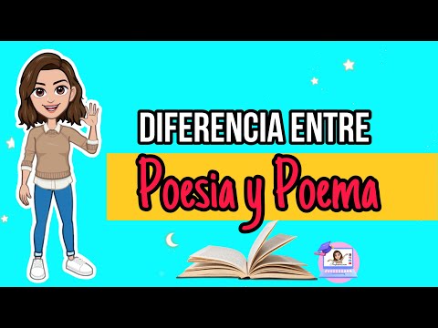 ✅  Diferencia entre Poesía y Poema | Estructura, Características  y Ejemplos.