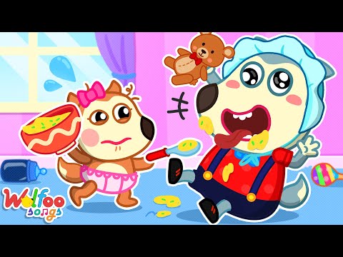 Wolfoo Turned into A Baby - New Sibling Songs | Kids Songs & Nursery Rhymes @WolfooFamilySongs