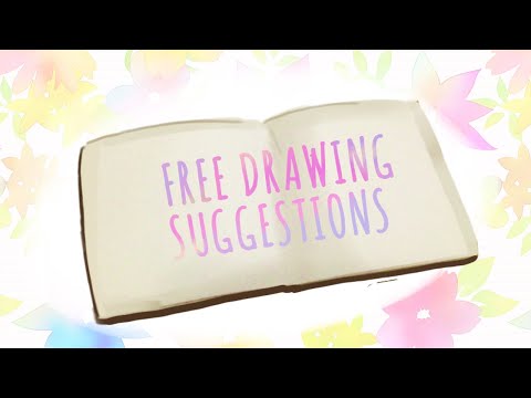 Free drawing suggestions! Comment your ideas below!