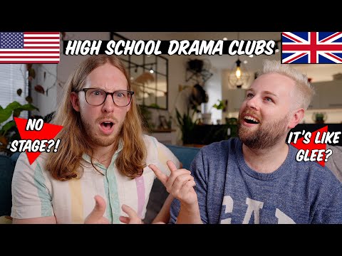 Drama Club & High School Theatre | British vs American | Evan Edinger & Daniel J Layton