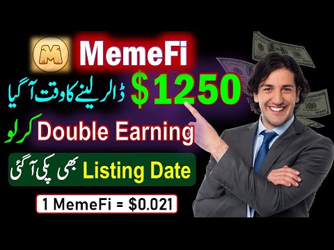 Memefi Listing Date Confirmed 🤑Double Your Earning🤑 MemeFi Airdrop | memefi coin price