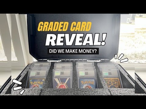 My Graded Cards Are FINALLY BACK!!!  Did we Profit?