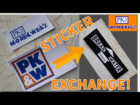 Sticker exchange! Dan Pugatch and the Breakwater Terminal RR