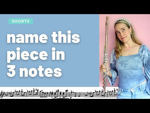 can you name this famous flute solo in only 3 notes?