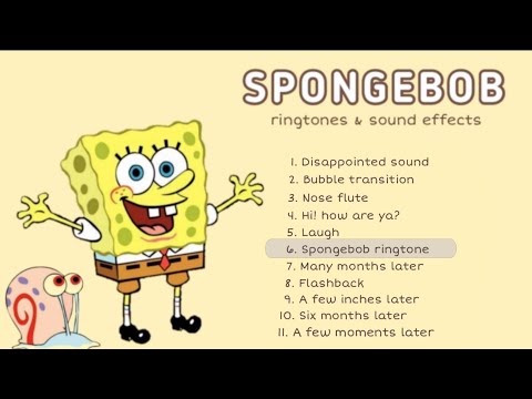 SPONGEBOB RINGTONES & SOUND EFFECTS