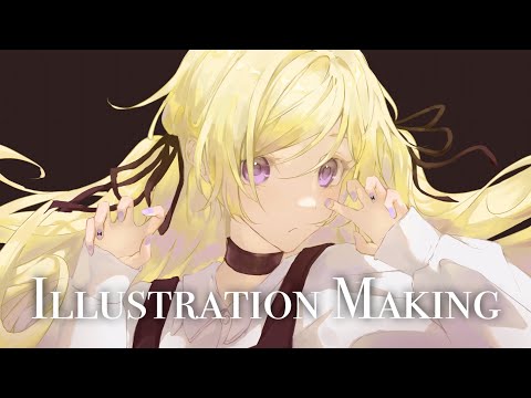 【イラストメイキング】アイビスで厚塗り【デジタルイラスト】