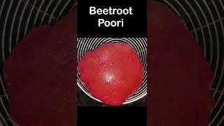 Beetroot poori