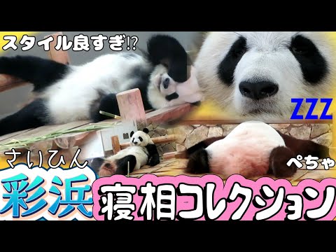 彩浜🌈寝相コレクション💤💤💤