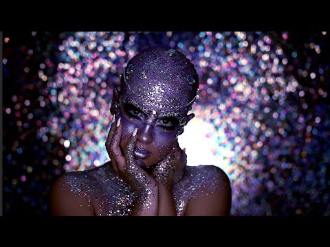 Halloween Look | Jewel Encrusted Extraterrestrial -- NICOLE GUERRIERO